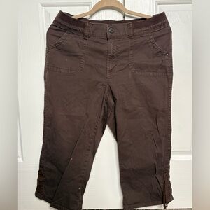 Brown Comfy Capris